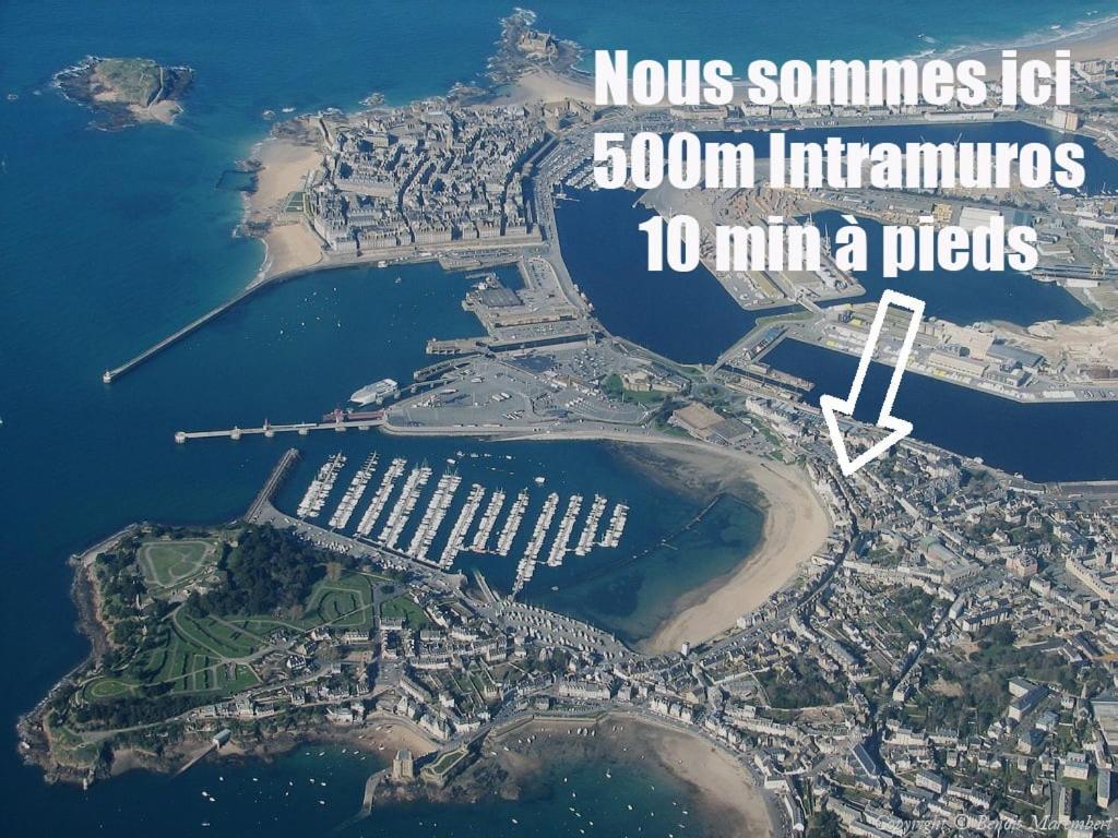 L'Annexe - Plage 50 M Et Remparts A 500 M Сен-Мало Экстерьер фото